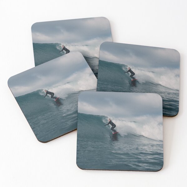 Item preview, Bells Beach Man Surfing Ocean Wave designed and sold by JayrosParker.