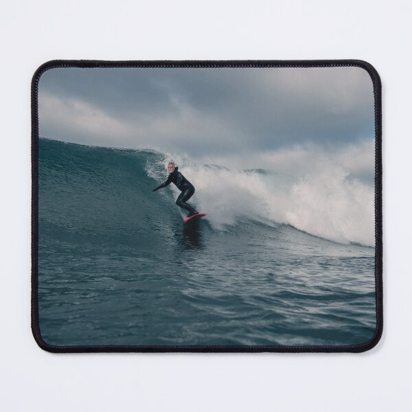 Item preview, Bells Beach Man Surfing Ocean Wave designed and sold by JayrosParker.