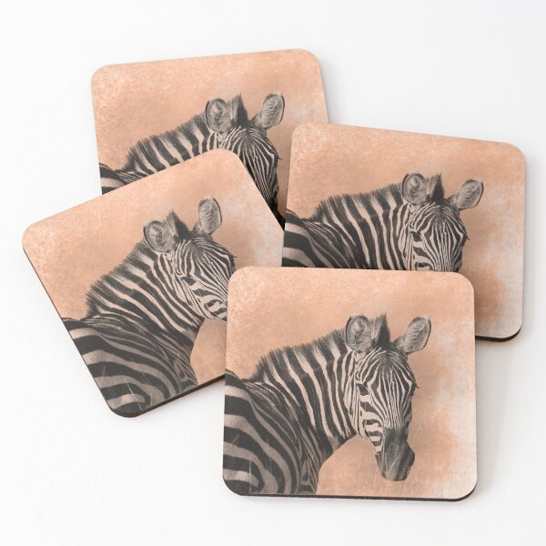 Item preview, Classic Zebra Photograph with Watercolor Wash designed and sold by Mark Zajac.