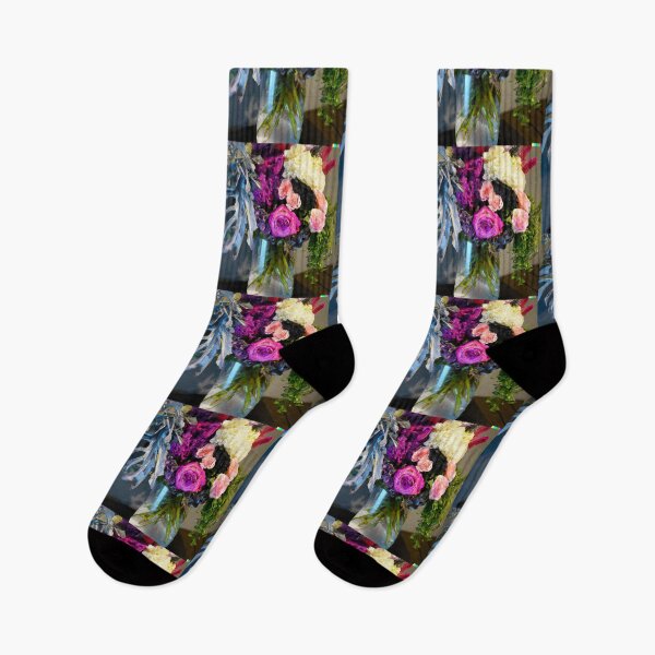Item preview, Purple Flowers in Vase designed and sold by shihaams.
