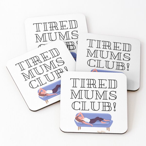 Item preview, Tired mums club! designed and sold by tattooclumsey.
