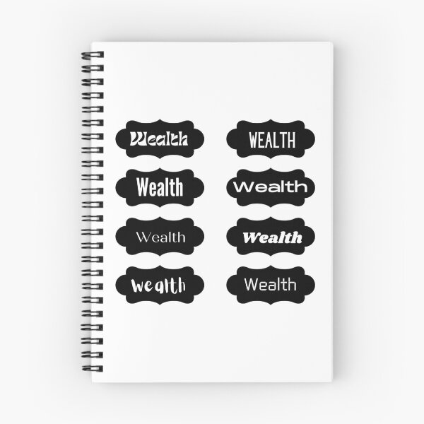 Item preview, Wealth Intention stickers  designed and sold by KrisantoArts.