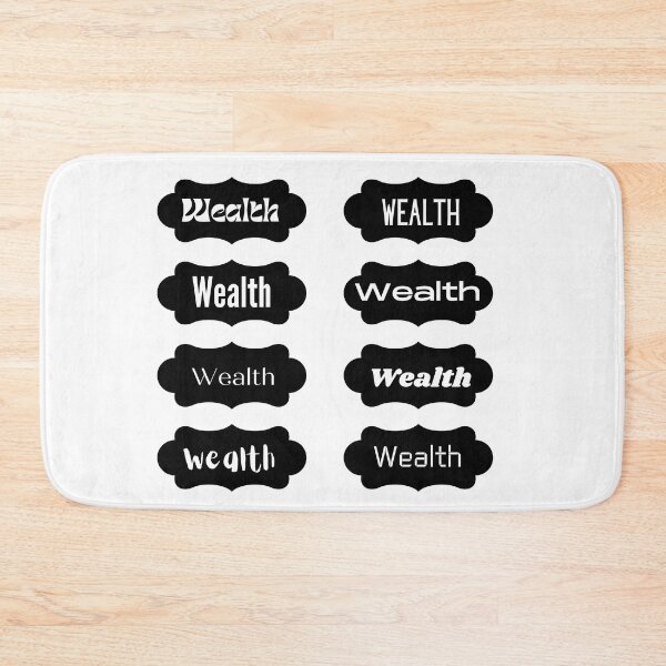 Item preview, Wealth Intention stickers designed and sold by KrisantoArts.