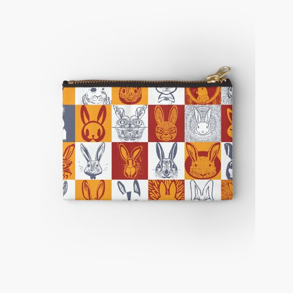 Item preview, Hawaiian Tribal and other styles Bunny Rabbit Face Check Checker Pattern designed and sold by pelagio.