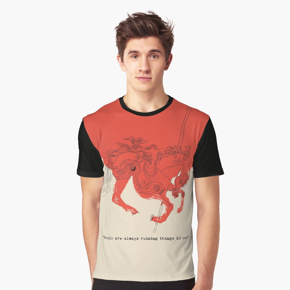 Aperçu de l'œuvre T-shirt graphique créée et vendue par Plan8.