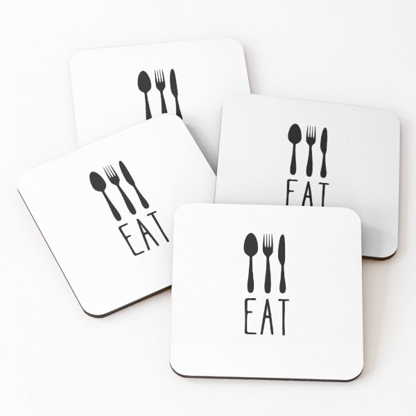 Item preview, Spoon Fork Knife Eat designed and sold by CakmakShop.