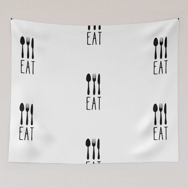 Item preview, Spoon Fork Knife Eat designed and sold by CakmakShop.