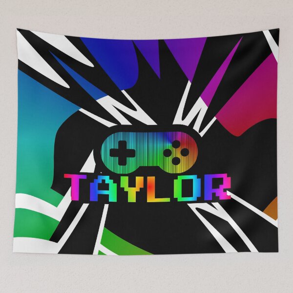 Item preview, Rainbow Gamer Personalized Taylor designed and sold by umeimages.