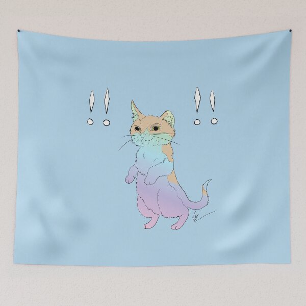 Item preview, Hello! I am rainbow cat! designed and sold by RhiannonAReed.