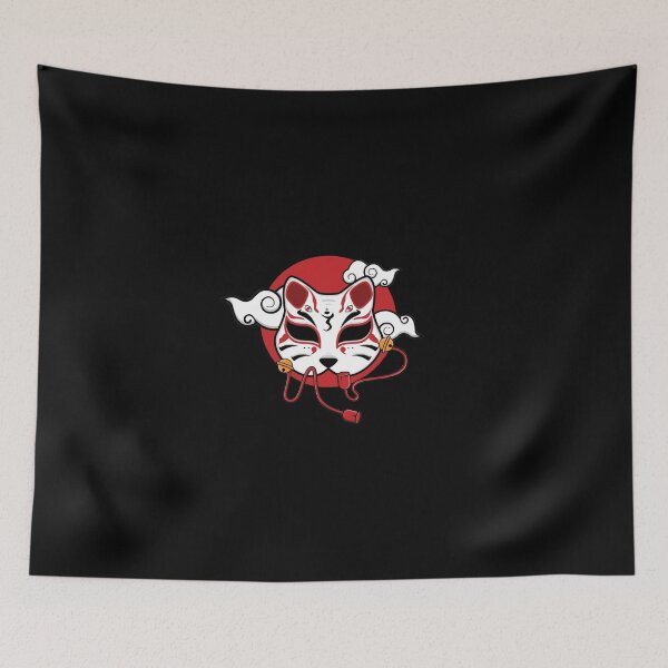 Item preview, Japanese Kitsune Mask designed and sold by Clienter-Team.