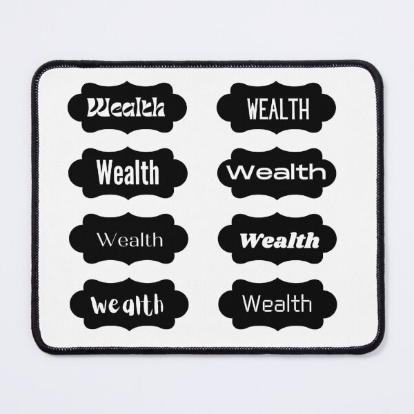 Item preview, Wealth Intention stickers  designed and sold by KrisantoArts.