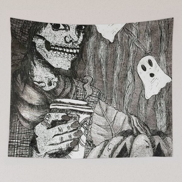 Item preview, Fall in All of its Cliché Fashions (Aquatint Edition) designed and sold by HuntersArt13.