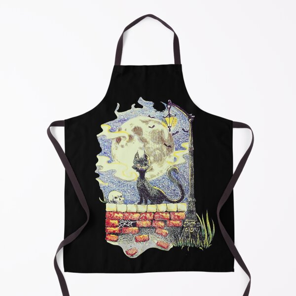 Artikelvorschau, Katzenbild mit Buntstiften – Gruselig-süßes Kätzchen-T-Shirt mit schwarzem Humor entworfen und verkauft von FotoLibreStudio.