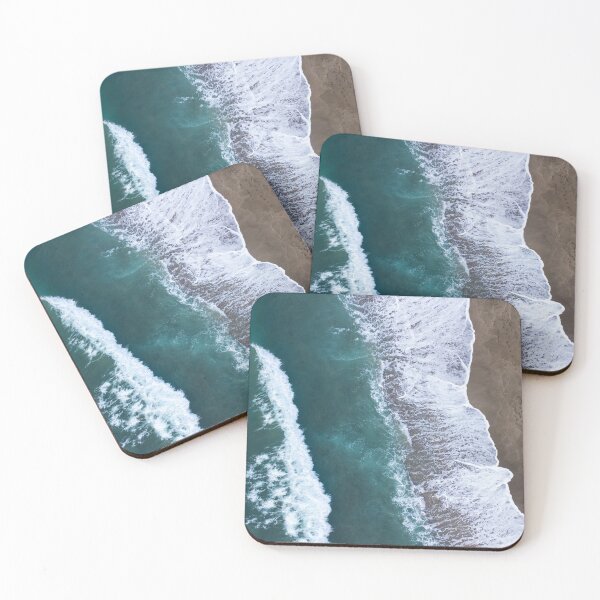 Item preview, Sandy Beach with Umbrellas and Sea Waves designed and sold by Kate-P-.