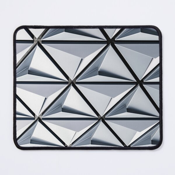 Item preview, metallic glass effect geometric mosaic  designed and sold by Lineemme.