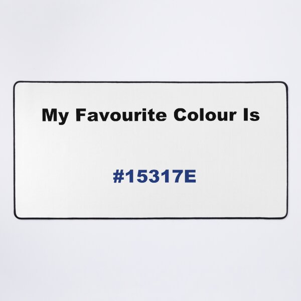 Item preview, My Favourite Colour Is #15317E designed and sold by kiippers.