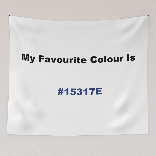 Item preview, My Favourite Colour Is #15317E designed and sold by kiippers.