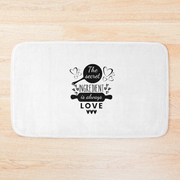Item preview, The secret ingredient is always love designed and sold by CakmakShop.
