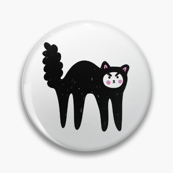 Item preview, Spooked cat designed and sold by evamartinelli.