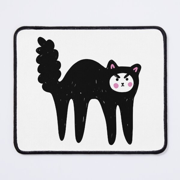 Item preview, Spooked cat designed and sold by evamartinelli.
