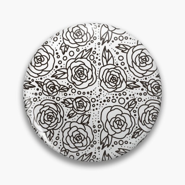 Item preview, rosas en blanco y negro designed and sold by ORVision.
