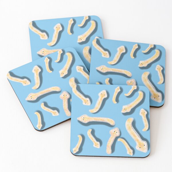 Item preview, Planaria model, bluebackground designed and sold by Osher-BioArt.