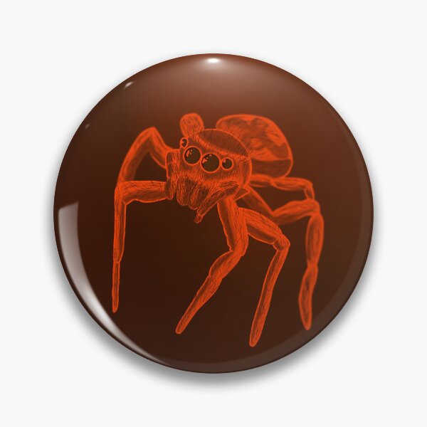 Item preview, Jumping Spider Drawing V16 (Orange 2) designed and sold by IgorAndMore.