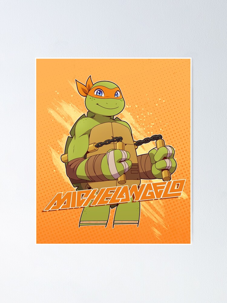 Michelangelo -- The Wild One Poster for Sale by paladilaura