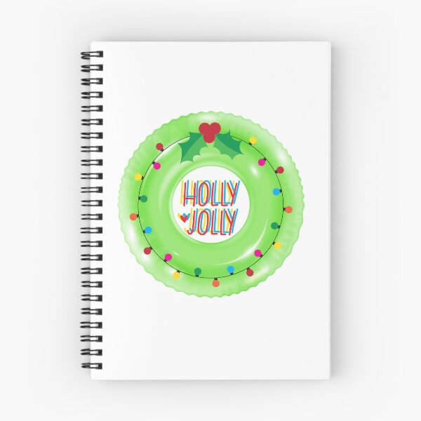 Item preview, Holly Jolly Christmas Inflatable Tube designed and sold by KeturahCreative.