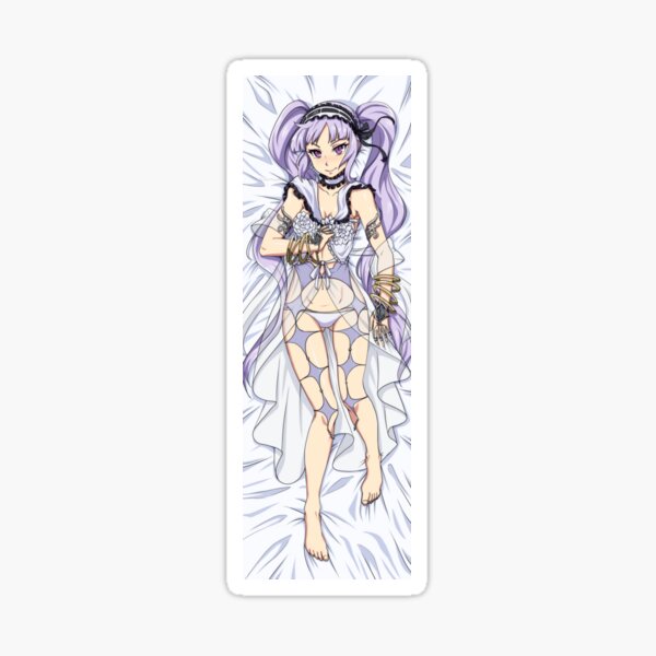 "dakimakura" Sticker for Sale by Dark-Mangaka | Redbubble