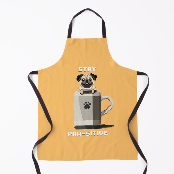 Artikelvorschau, Stay Paw-sitive (Honey) entworfen und verkauft von PixelByFatbeard.