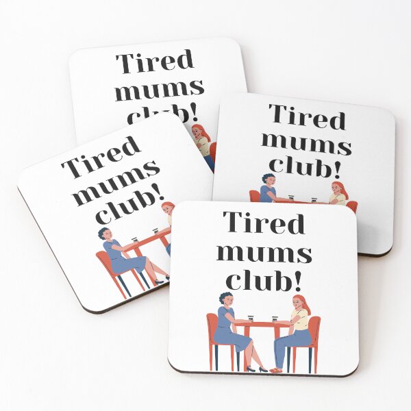 Item preview, Tired mums club! designed and sold by tattooclumsey.