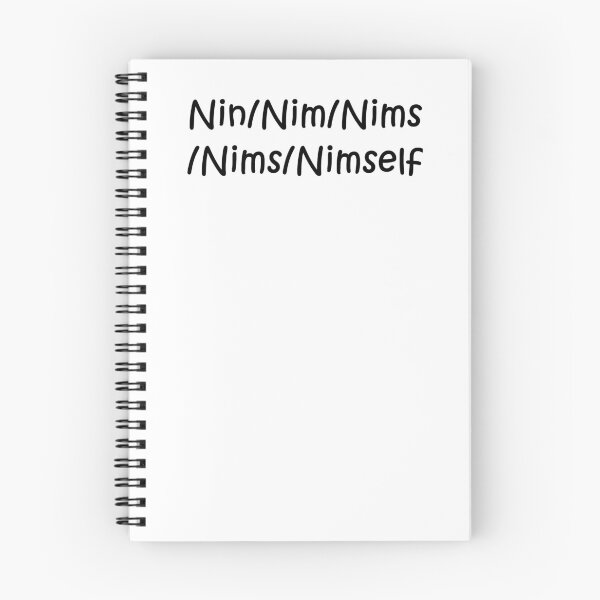 Item preview, Nin/Nim Full Pronouns designed and sold by kiippers.