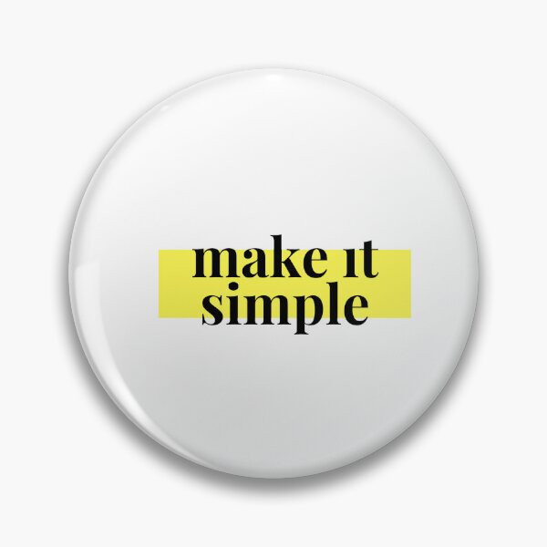 Item preview, Make it simple. designed and sold by Filip0.