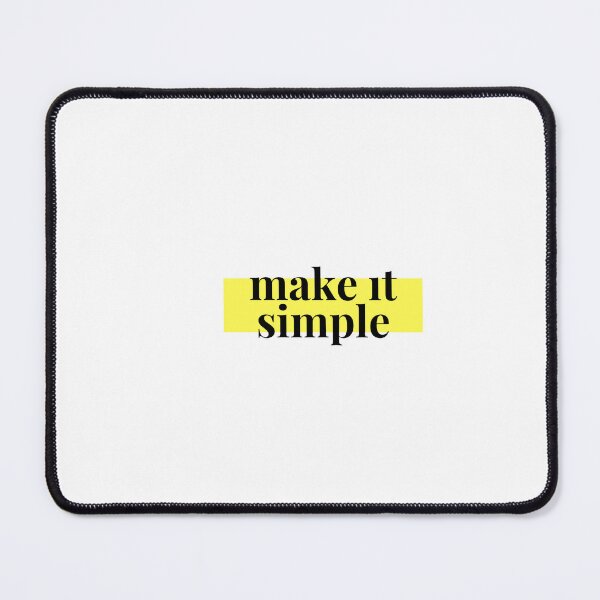 Item preview, Make it simple. designed and sold by Filip0.