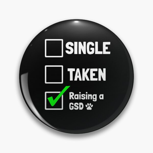 Item preview, Single Taken Raising a GSD Puppy Dog Gift  designed and sold by Guarddogdrive.