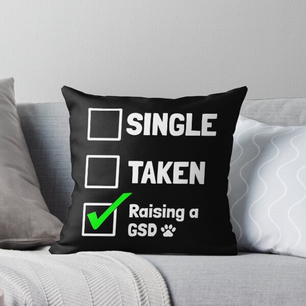 Item preview, Single Taken Raising a GSD Puppy Dog Gift  designed and sold by Guarddogdrive.
