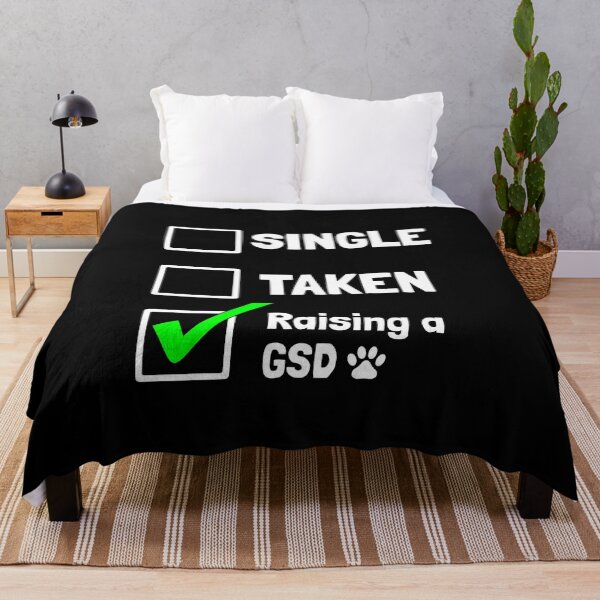 Item preview, Single Taken Raising a GSD Puppy Dog Gift  designed and sold by Guarddogdrive.