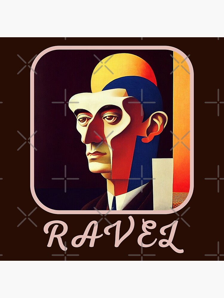 "MAURICE RAVEL" Poster for Sale by Cryptilian Redbubble