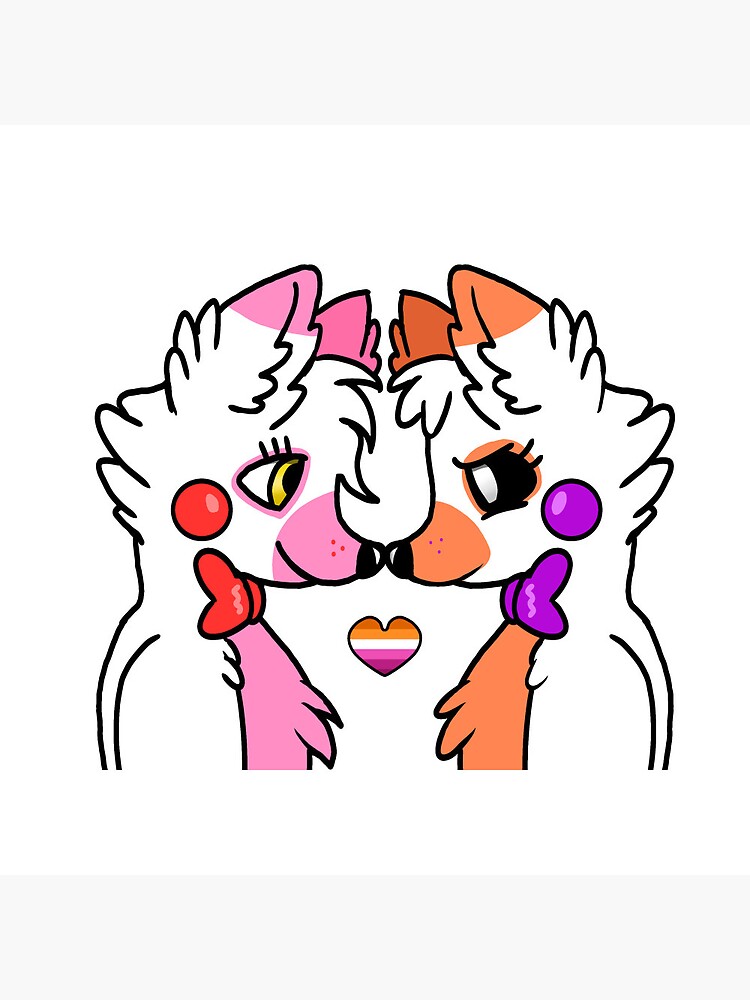 Funtime Foxy and Lolbit Pin for Sale by Toribit