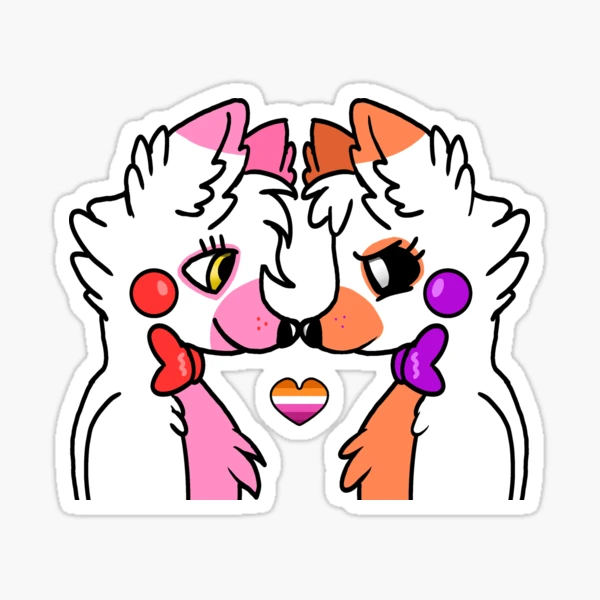 Nonbinary Lesbian Lolbit Pin for Sale by Toribit