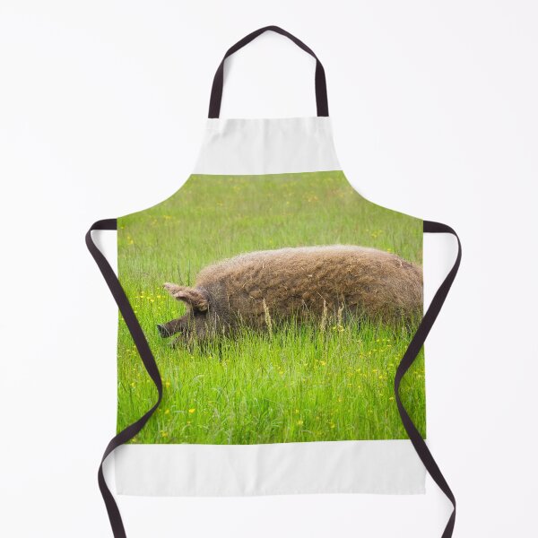Item preview, Mangalica Pig Grazing in Summer Grass designed and sold by Dorset Girl.