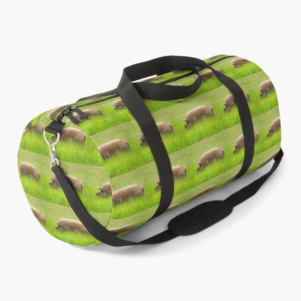 Item preview, Mangalica Pig Grazing in Summer Grass designed and sold by Dorset Girl.