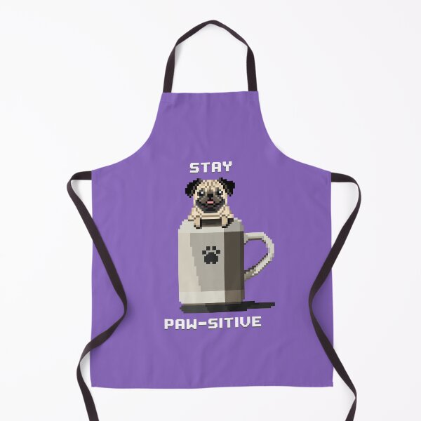 Item preview, Stay Paw-sitive (Lilac Bush) designed and sold by PixelByFatbeard.