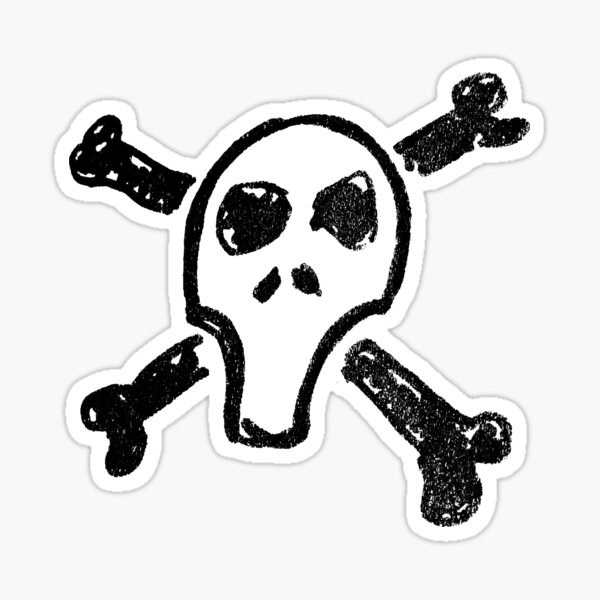 Item preview, Skull and crossbones designed and sold by TrevorBotting.