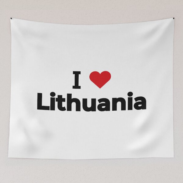 Item preview, I love Lithuania designed and sold by Moyanana.