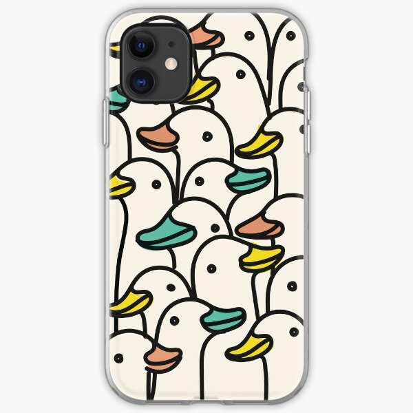 Ducks Party iPhone Soft Case