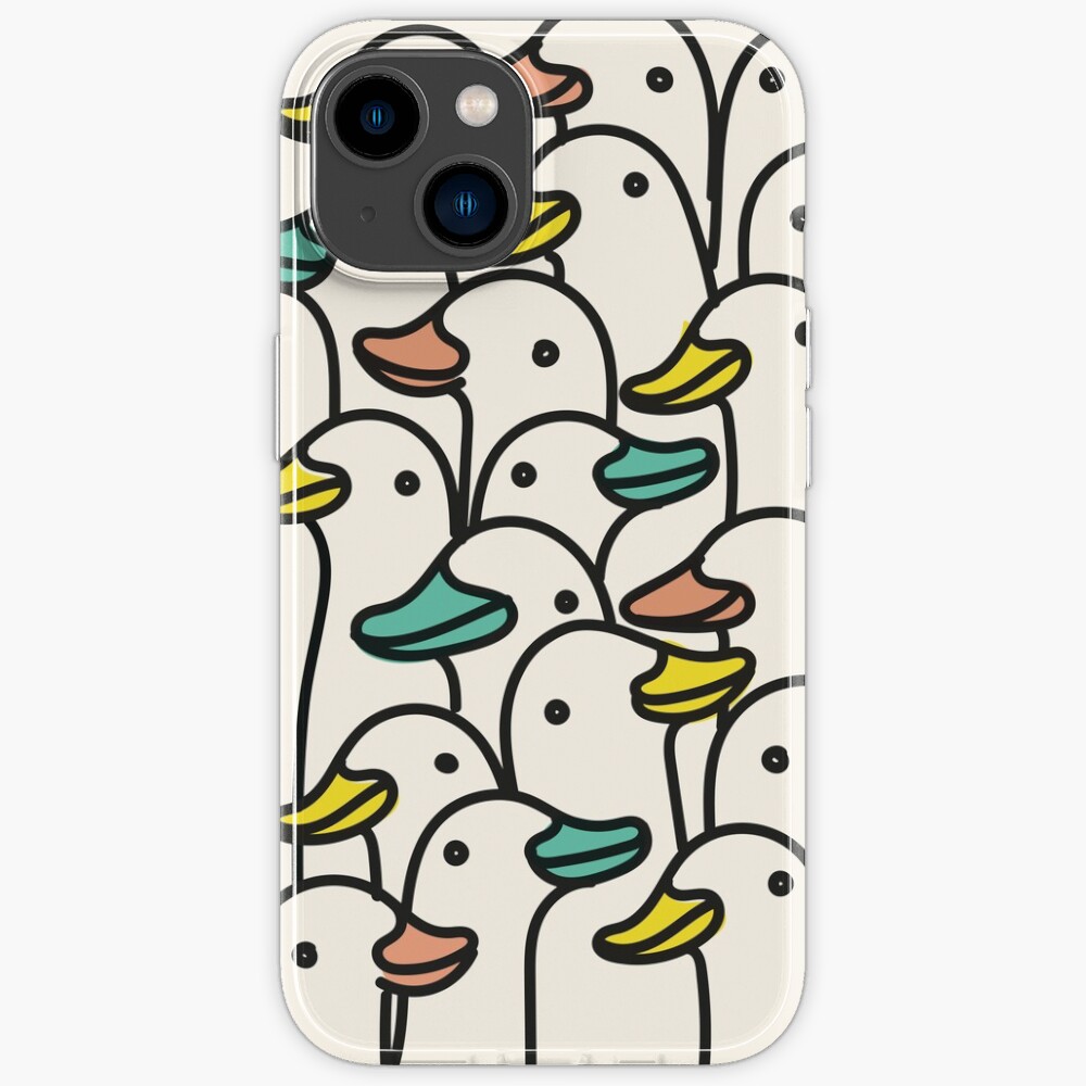 Ducks Party Iphone Case For Sale By Theseakiwi Redbubble