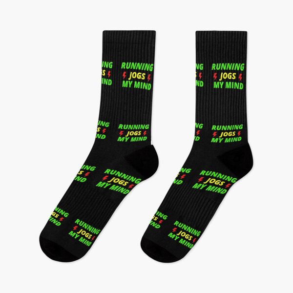 Item preview, Running Jogs My Mind | Running Puns designed and sold by FunnyFactDesign.