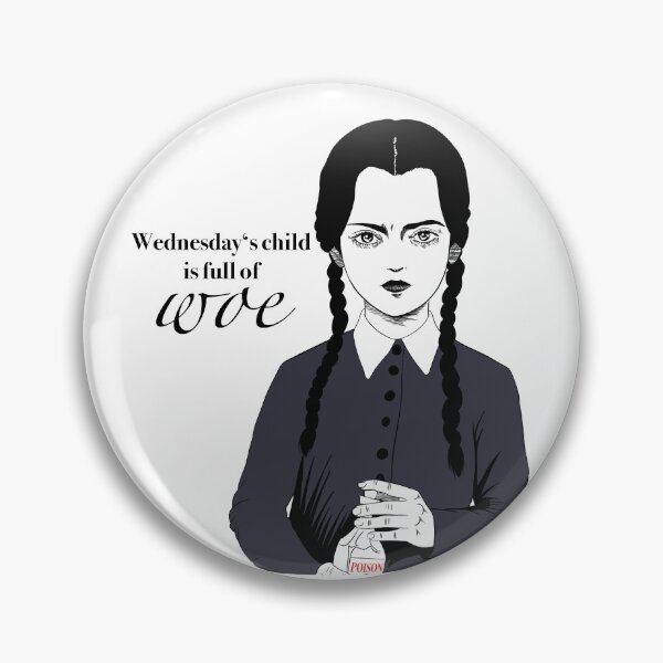 Item preview, Wednesday's child is full of woe  designed and sold by gaslight-n.